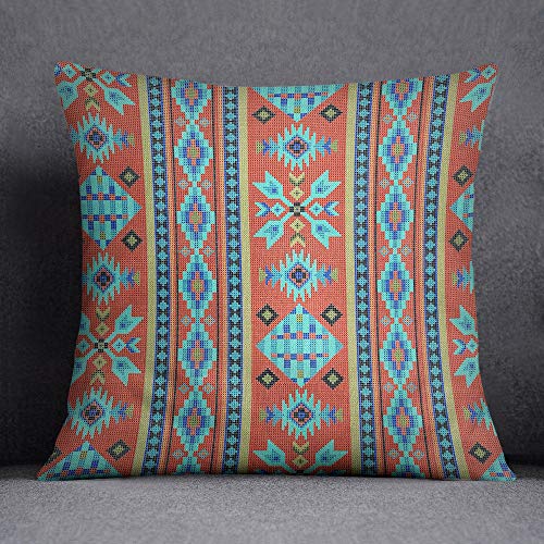 Bonamaison Decorative Cushion Cover, Throw Pillow Case, Size: 45X45 Cm - Designed and Manufactured in Turkey