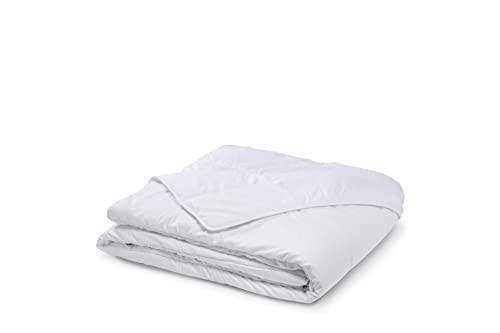 Tradilinge B01D9PFVME Cotton Duvet, White, white, 140 x 200 cm