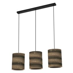 OSRAM Brown Decor Cardboard Cylinder Pendant luminaire