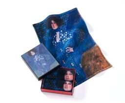 Musearta GT2-GK-EF-V433096 Unisex Guest Towels Set of 2 with the Emilie Flies of the Artist Gustav Klimt Made of Cotton 40 x 60 cm