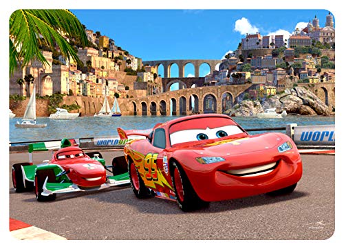 AG Design Disney Cars Lightning McQueen Placemats, Children's Placemats, Dining Mat, Painting Mat, 30 x 42 cm