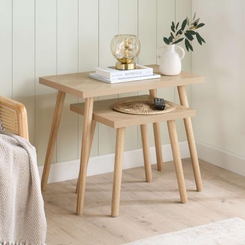 Birlea Herringford Nest Of Tables (Oak)