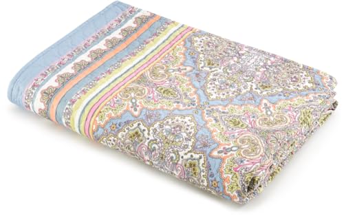 Bassetti Marechiaro 9328492 Bedspread 100% Cotton Lavender L1 180 x 255 cm