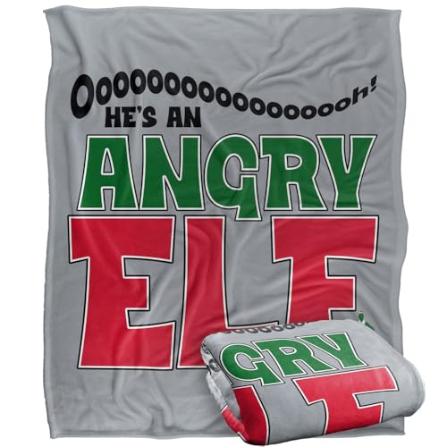 Elf Angry Elf Athletic Silky Touch Super Soft Throw Blanket 152 X 127 Cm