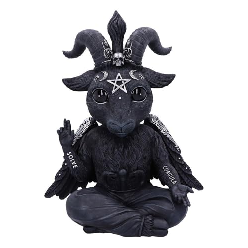 Nemesis Now Cult Cuties Baphoboo 30cm (Large), Resin, Black, Cult Cuties Baby Baphomet Figurine, Perfect For Any Macabre Collection, Cast in the Finest Resin, Expertly Hand-Painted