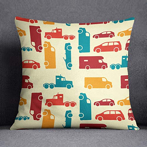 Questo Casa Decorative Cushion Cover, Cushion Cover, Home Decoration, for Sofa, Coffee, Size: 45 x 45 cm – Designed and Made in Türkiye