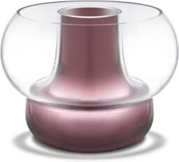 Holmegaard Vase, plum, 26x26x30.8
