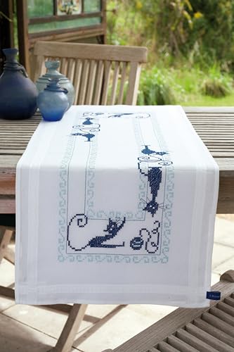Vervaco Embroidery Kit: Runner: Cheerful Cats