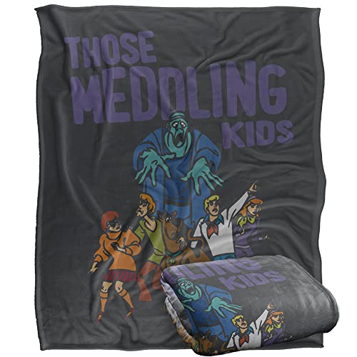 SCOOBY DOO! Blanket, 152 x 127 cm The Death Meddle Silky Touch Super Soft Throw Blanket