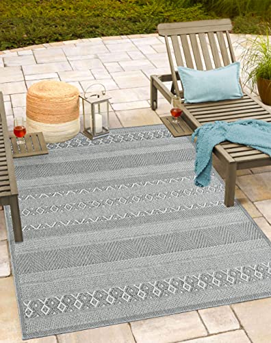 Mias Teppiche Mia's Adora Rugs, Modern Rug, Boho Style, Suitable for Indoor and Outdoor Use, Especially Flat, Ideal for Kitchen and Dining Room, but also for Balcony or Patio