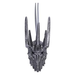 Nemesis Now Lord of the Rings Sauron Helm Hanging Ornament 10cm, Silver