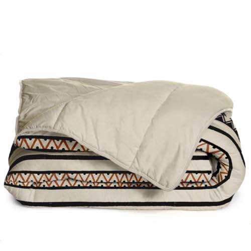 Blue Câlin Duvet Polyester 220 x 240 cm Multi-Coloured