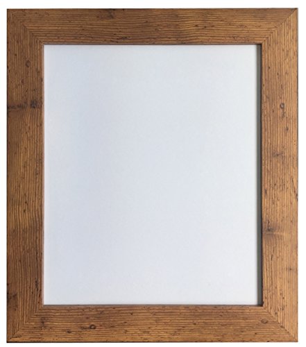 FRAMES BY POST London Picture Photo Frame, Wood, Vintage Wood, 18 x 12 Inch