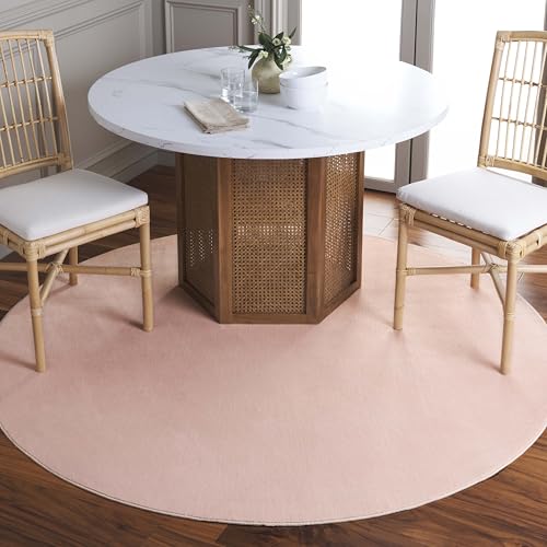 Safavieh Boho Rug Living Room, Dining Room, Bedroom - Machine Washable and Non Slip - Loft Collection, Short Pile, in Peach, 70 X 122 cm