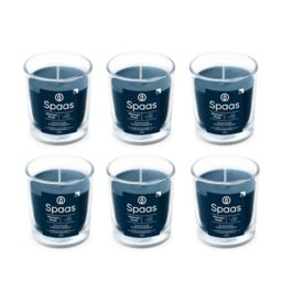 Spaas 6X Scented Candle 25h, Midnight Magic, Dark Blue
