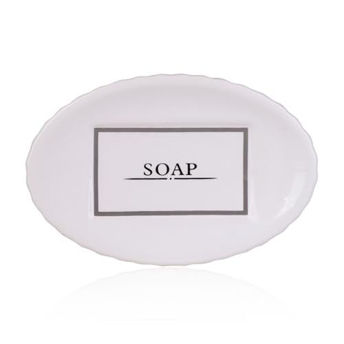 accentra Bathroom Accessory Soap Dish, Ceramic, White