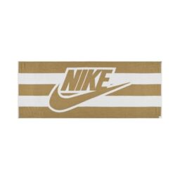 Nike Club Pool Towel Bath Towel Pool Towel Swimming Beach Towel, Parachute Beige/White, One Size