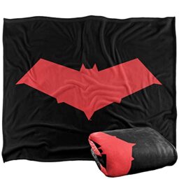 BATMAN Red Hood Officially Licensed Silky Touch Super Soft Throw Blanket 152 x 127 cm