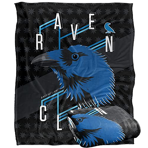 HARRY POTTER Blanket, 152 x 127 cm Neo Industries Ravenclaw Silky Touch Super Soft Throw Blanket