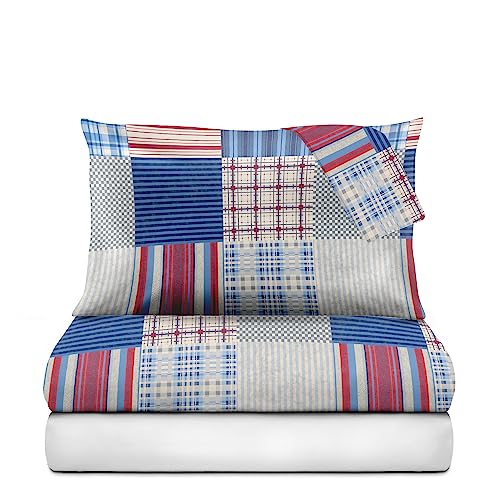Le vie del Cotone, Texas Pure Cotton Double Duvet Cover Set