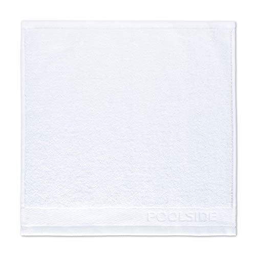 Möve Poolside soap Cloth 30 x 30 cm, Towel - Made in Germany, 100% Cotton, snow