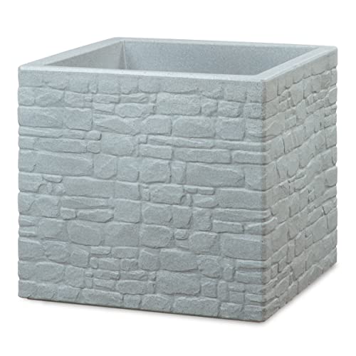 Scheurich Planter, Stony Grey, 4