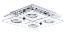 Eglo LED Ceiling lamp Cabo, 4-Light Ceiling Spotlight