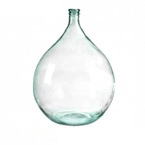 Natural Living Vase Lady Jeanne 34L Recycled Glass Diameter 40 cm x Height 55 cm