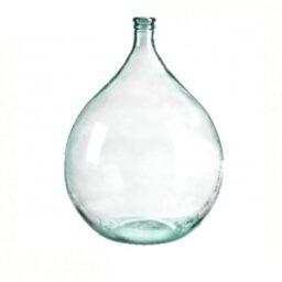 Natural Living Vase Lady Jeanne 34L Recycled Glass Diameter 40 cm x Height 55 cm