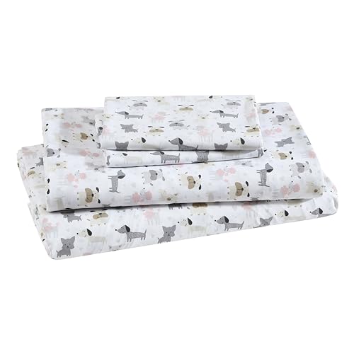 Elite Home Microfiber 90 GSM Whimsical Printed Sheet Set