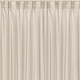 Alexandra House Living Grey Cardigan Curtain 200 x 270 x 1 cm Translucent