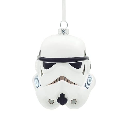 Hallmark Imperial Stormtrooper Glass Ornament, Star Wars Tree Decoration, Glass Hanging Ornament, Christmas Hanging Ornament, Gifts For Christmas