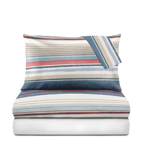 Le vie del cotone, Brest Pure Cotton Double Duvet Cover Set