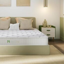 Novilla Small Double Mattress, 8 Inch Pocket Sprung Mattresses with Breathable CertiPUR-US Foam and Skin-friendly OEKO-TEX Fabric, Medium Firm 4FT Mattress 120x190x20cm