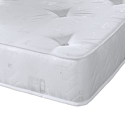 "eXtreme comfort ltd The Harmony Deep Filled, Hand Tufted, Medium Soft, 9"" Deep Spring Mattress (4ft6 Double Mattress)"