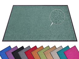 Hanse Home Doormat (S-XXL) 90 x 150 cm - 12 Colours - Outdoor Dirt Trapper Mat Door Mat Washable & Weatherproof Non-Slip for Entrance Area & Outdoor Use - Olive Green