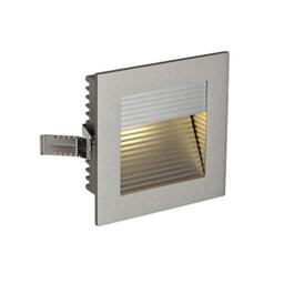 SLV CADRA recessed Wall Light/Ceiling and Wall Lighting Inside, LED spot, recessed Light, recessed Wall Light, Ceiling Spotlight / 3000K 1W 90lm Grey