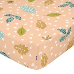 HappyFriday Moshi Moshi Adjustable Fitted Sheet Harvestwood Multi-Coloured 90 x 200 x 32 cm