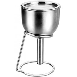 Ibili 784900 Wine Breather Decanter for Wine Stainless Steel with Stainless Steel Rack