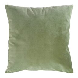 Eurofirany Velvet Kristi Cushion Cover Sofa Cushion Decorative Cushion 1 Piece 45 x 45 cm (Green)