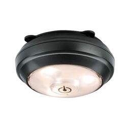 Paulmann 70639 LED Furniture luminaire Button incl. 1x0.6 watt dimmable Cabinet luminaire Anthracite Cabinet Light Plastic Kitchen lamp 3000 K