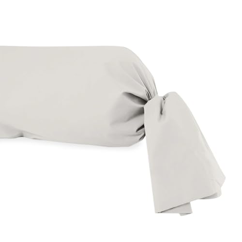 Soleil d'ocre, Polycotton Bolster Pillowcase 45 x 185 cm Percale Linen