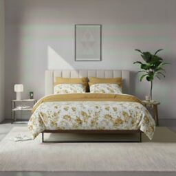 Jenny Sesàl Sailor Cotton Sheet Set – Sheet Set + Pillowcases (Gold)