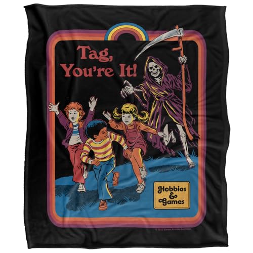 Steven Rhodes Tag You'Re It Silky Touch Super Soft Throw Blanket 152 X 127 Cm