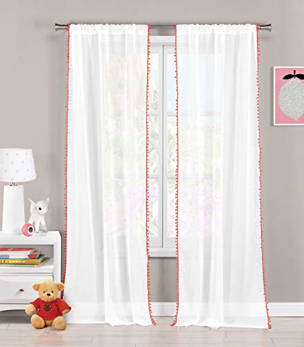 Lala + Bash Machine Washable in Cold Water, use only Non-Chlorine Bleach, Tumble Dry Low and Warm Iron as Needed, Multi, 38x84 (2 Pieces)