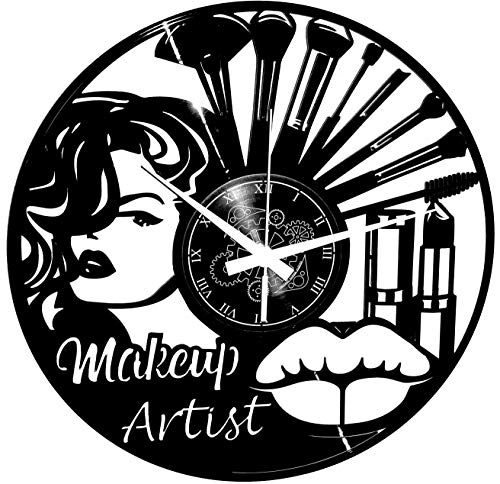 Instant Karma Clocks Wall Clock Make Up Makeup Artist Beauty Salon Women