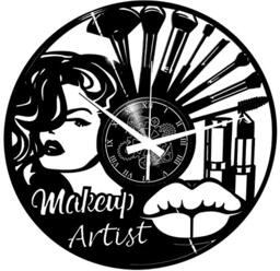Instant Karma Clocks Wall Clock Make Up Makeup Artist Beauty Salon Women