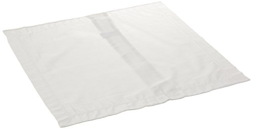 Garnier Thiebaut Ava Cushion Cover Plain, Cotton, Gris Nacre, 40x40 cm