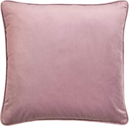 Laurence Llewelyn-Bowen Velvet Cushion – Blush Pink Luxury Throw Pillow – 43x43cm Soft Decorative Cushion with Filling – Montrose Collection – Elegant Accent for Sofa, Bed or Chair (Pack of 5)