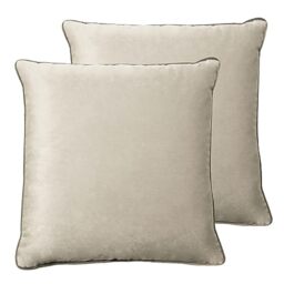 Paoletti Meridian Polyester Filled Cushions Twin Pack